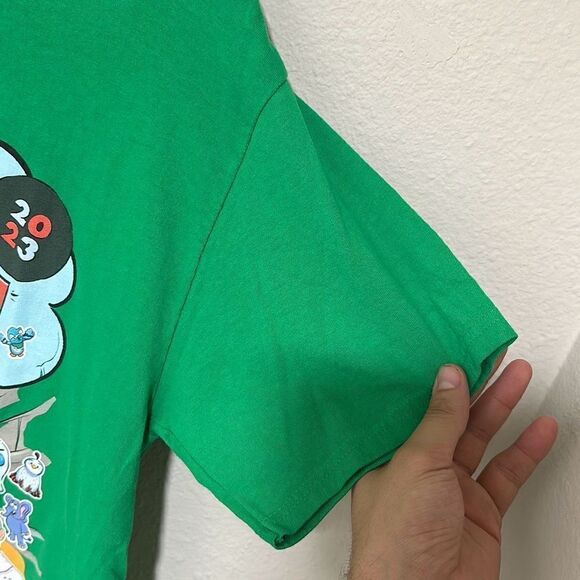 VeeFriends Mens Green VEE CON 2023 Limited Release Cotton Graphic T-Shirt Medium - Picture 5 of 6